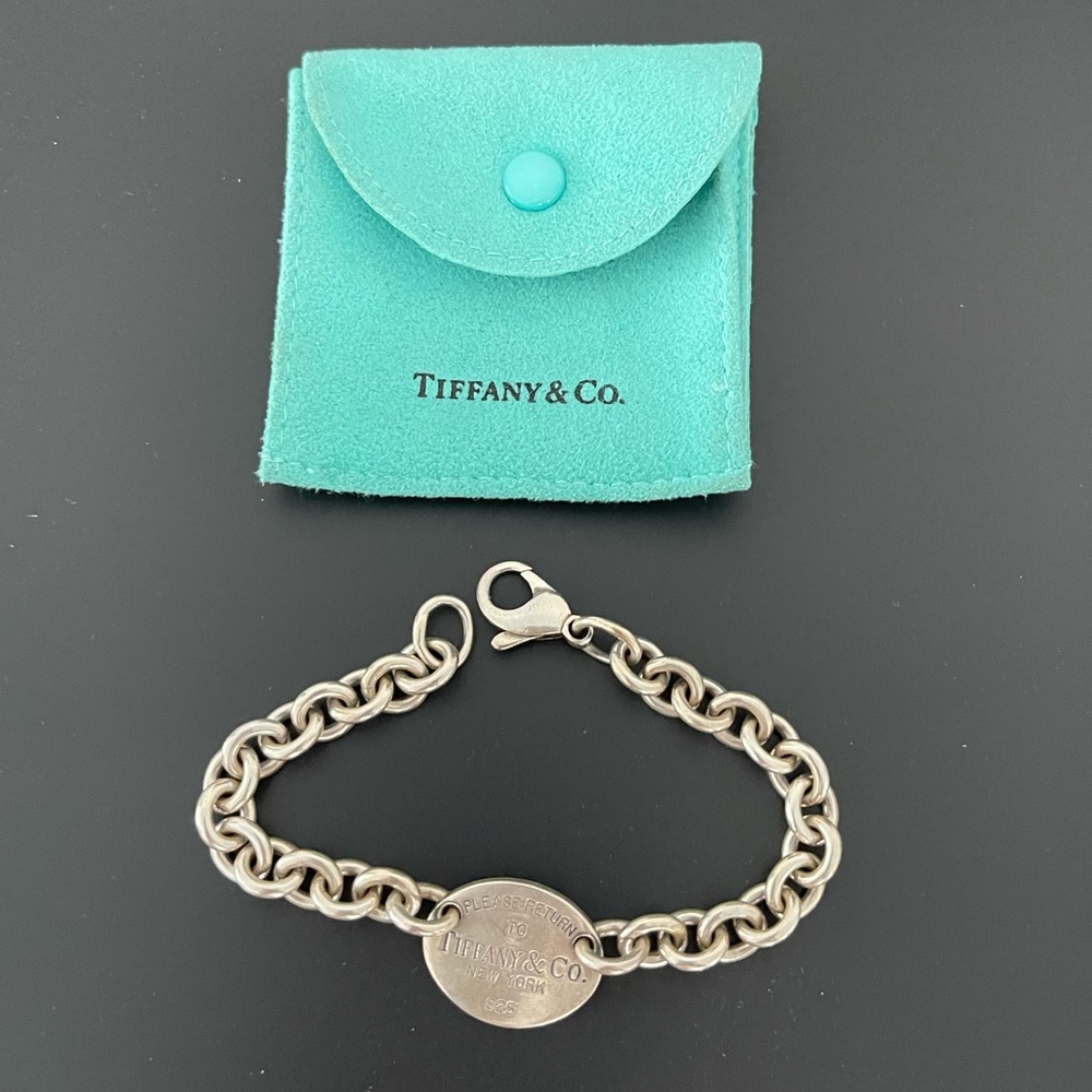 Tiffany & Co Silver Tag Bracelet